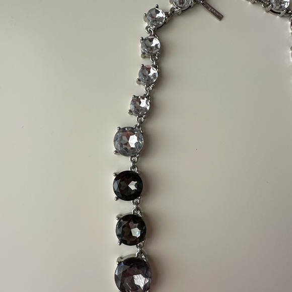 Lane Bryant Black and Silver Statement Necklace - Picture 6 of 9